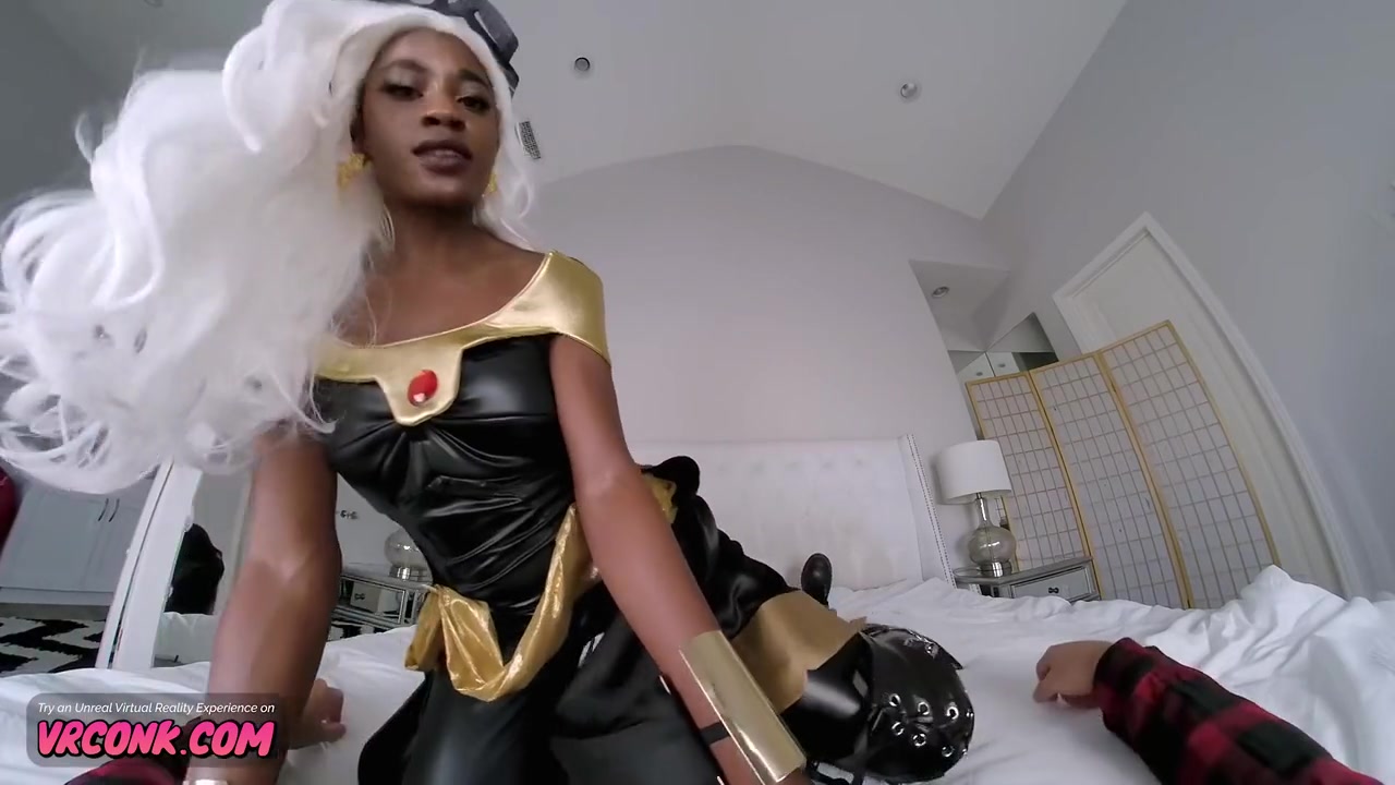 As Storm In X-men Xxx Parody - Nicole Kitt