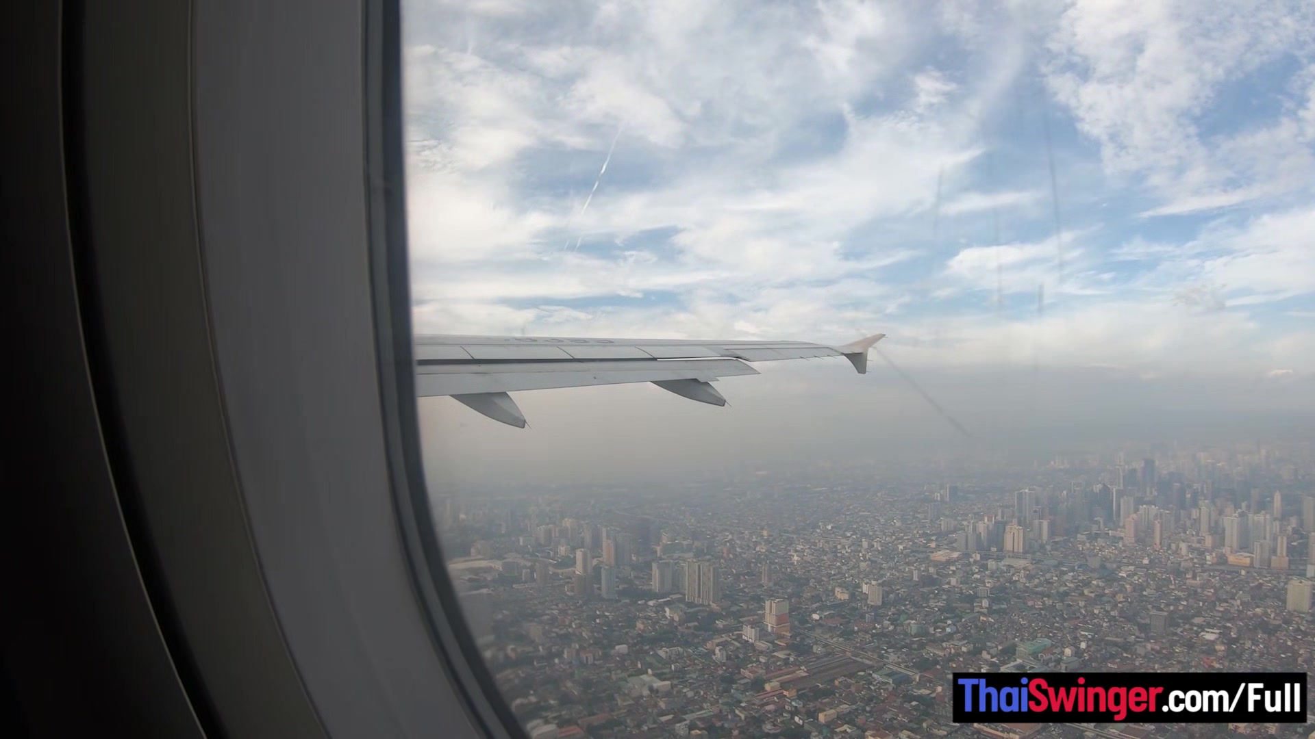 Thai teen 18+ girlfriend on an airplane and on boyfriends big cock in the hotel