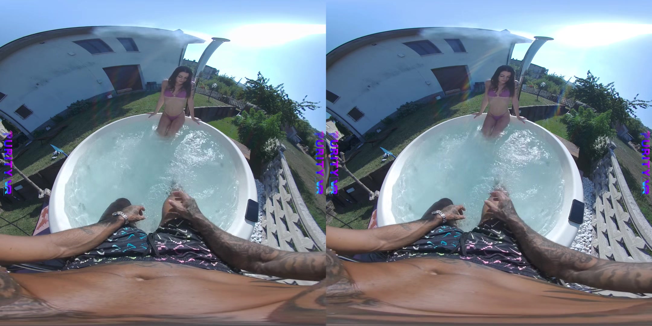 Orgasm In The Jacuzzi