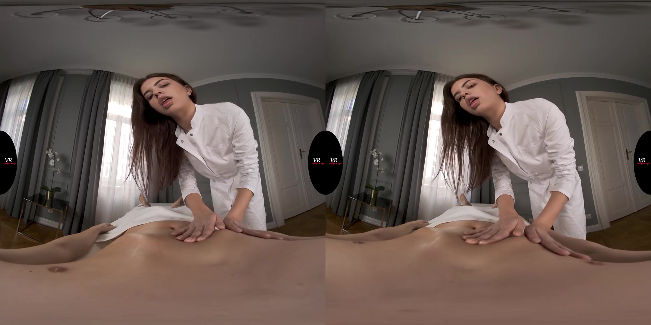 Milked By Hot Masseuse Emily; Edging Blowjob and Handjob POV
