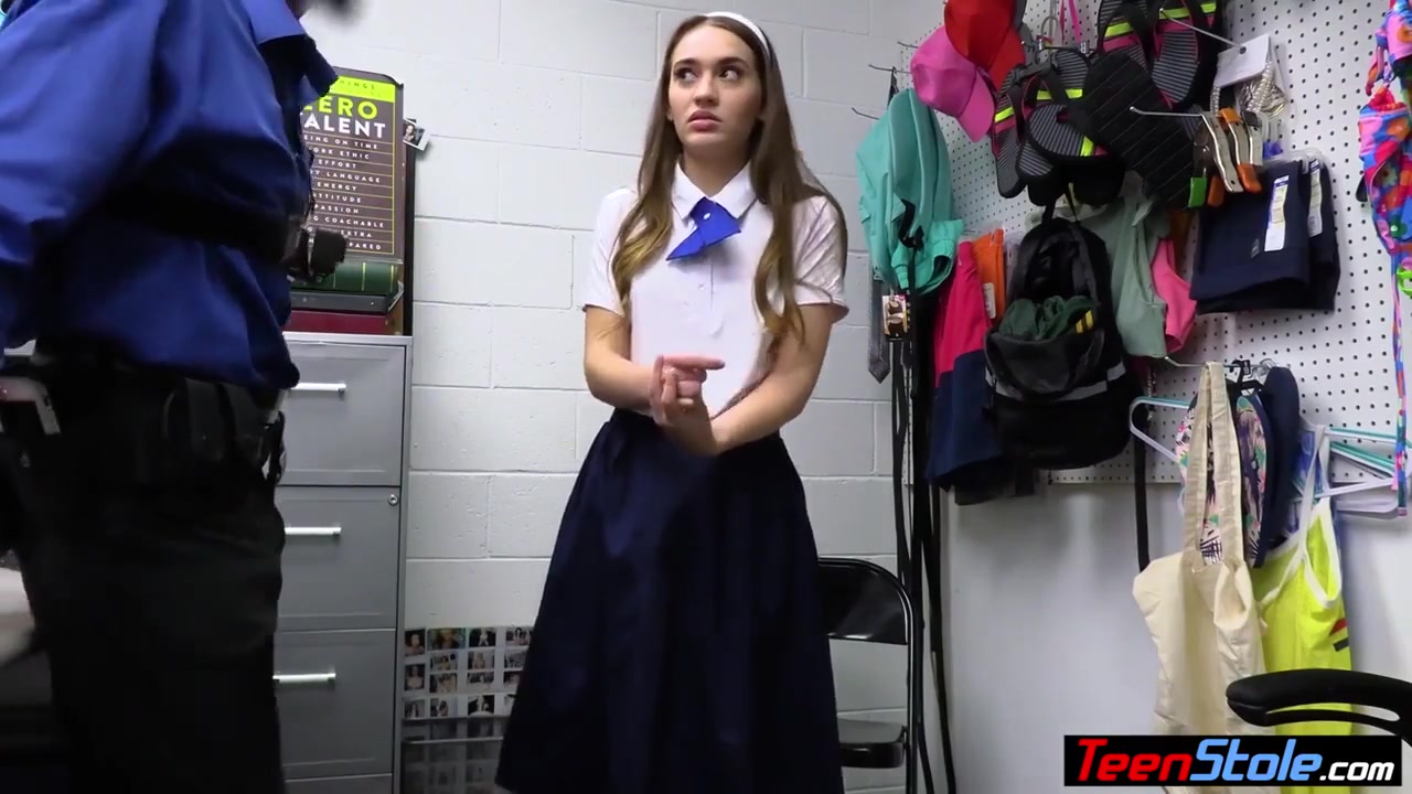 Petite teen 18+ Shoplifter Dildoed And Fucked By A Dirty Officer With Sera Ryder