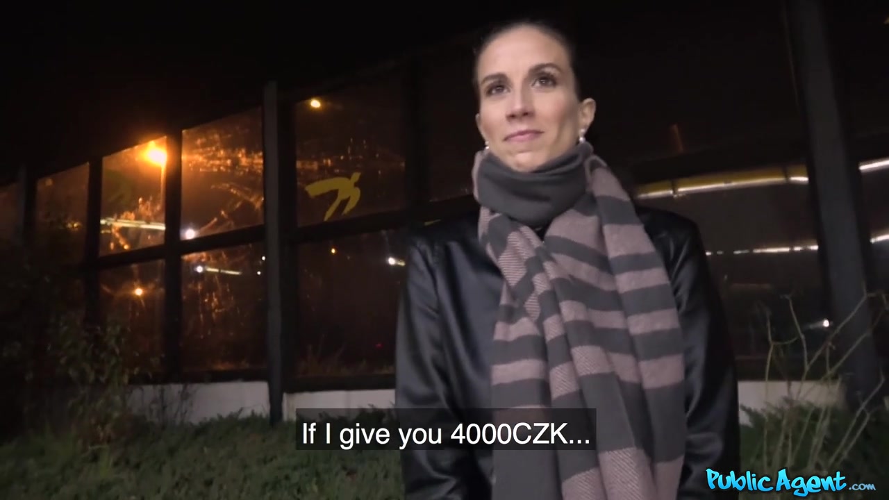 Ali Bordeaux Martin Gun in Night time outdoor sex at the station - PublicAgent