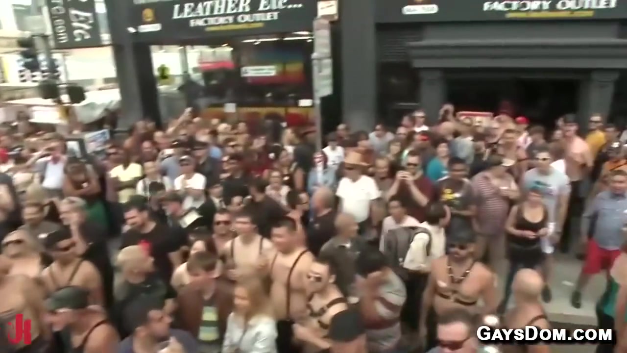 Connor Maguire And Cameron Kincade In Public Folsom Fuck