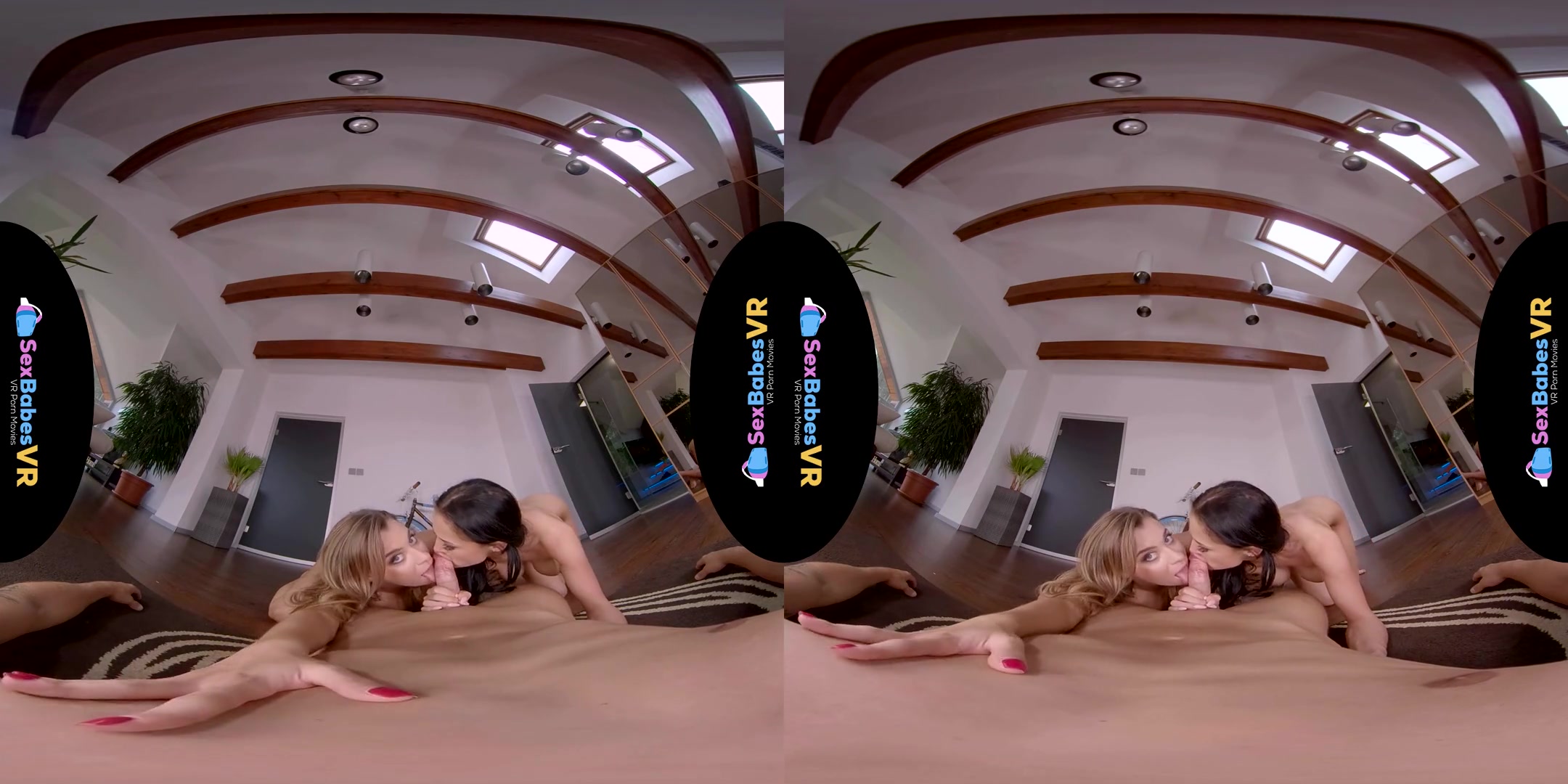 Josephine Jackson & Nicole Love in Threes Company - SexBabesVR