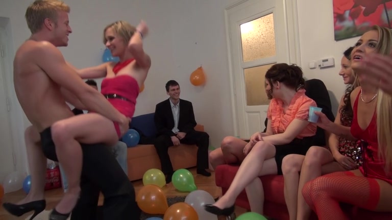 Hawt fucking angels at a B-day party