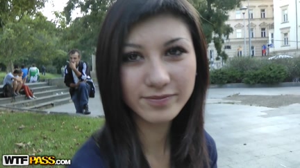 Dark Brown with valuable mounds shows her body in front of everybody
