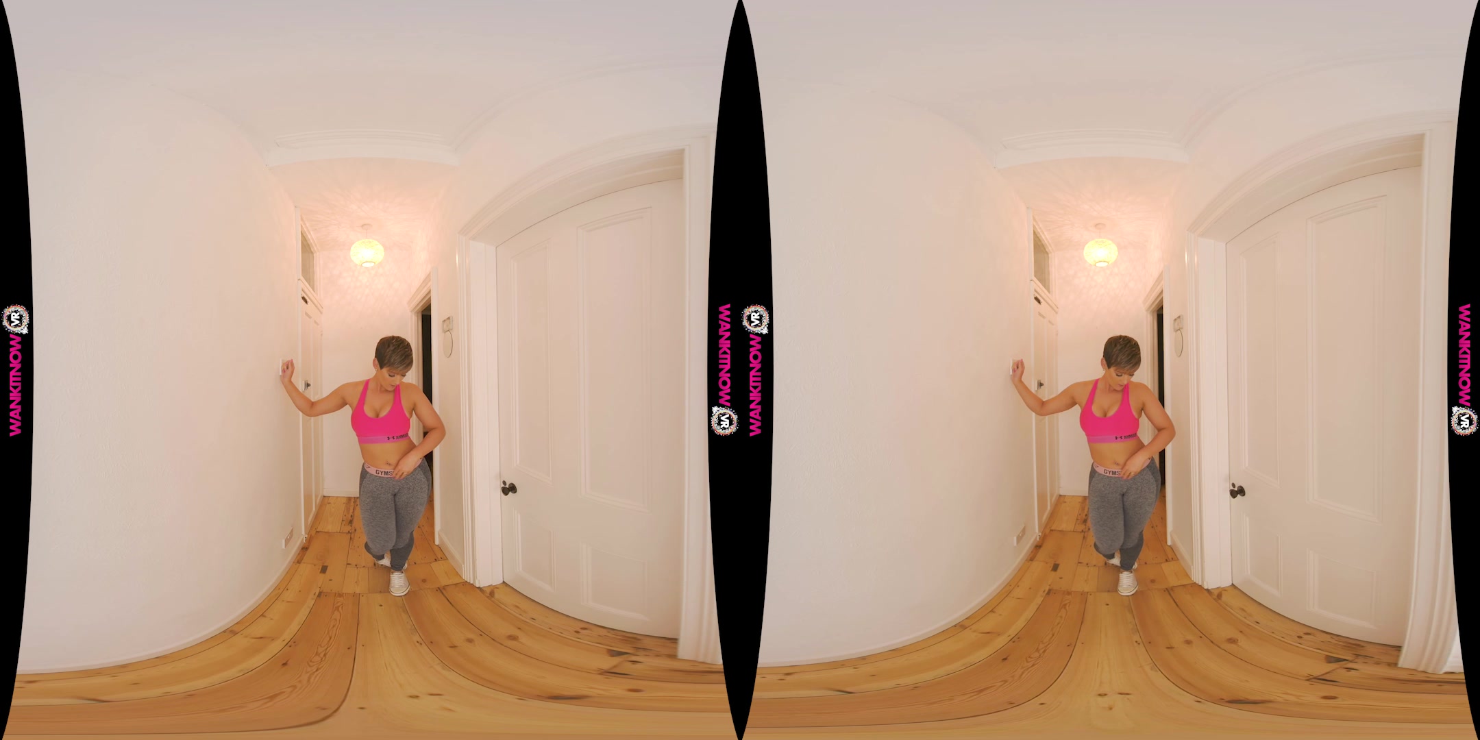 Wank Workout featuring Hannah Brooks - WankitNowVR