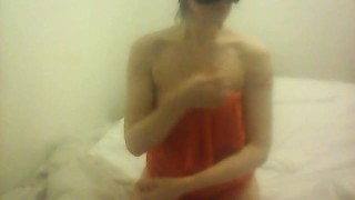 Striptease with massage