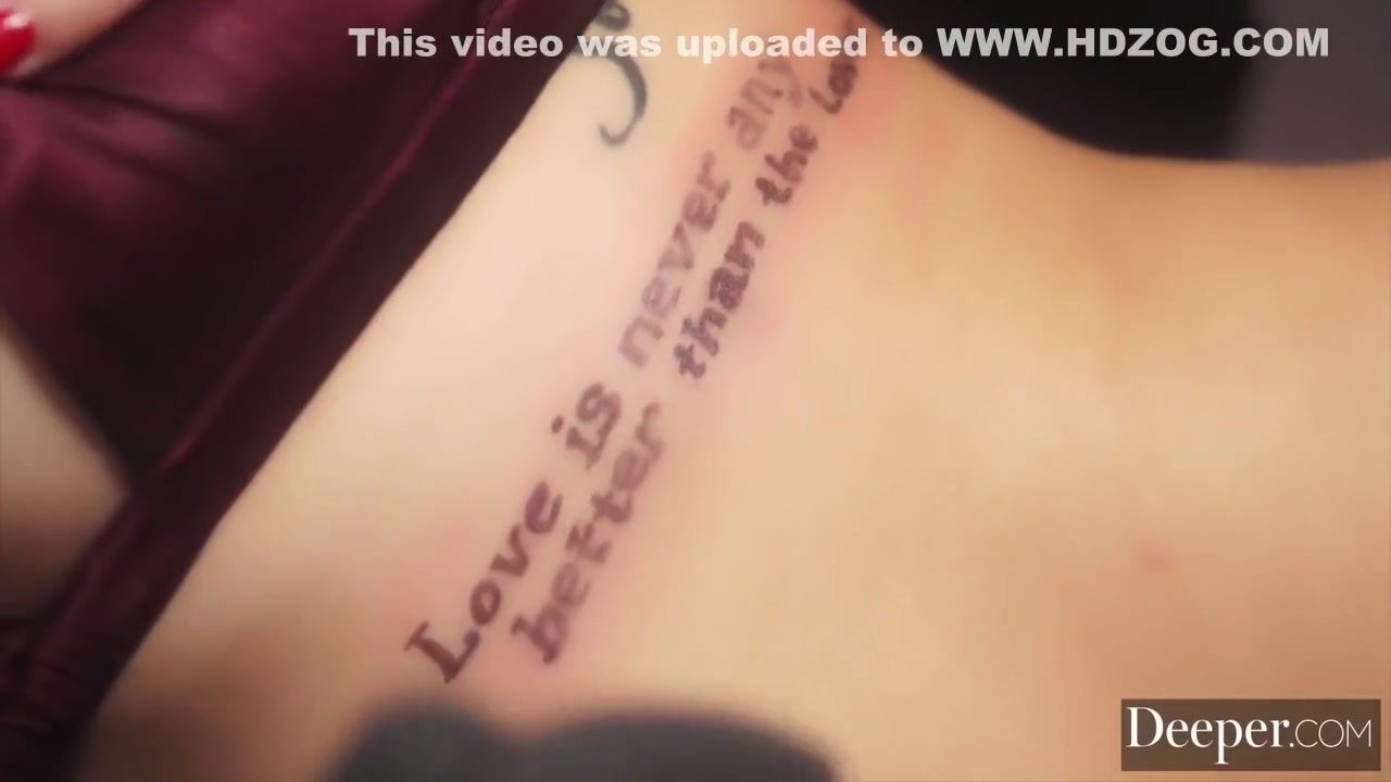 Nina Explores Pleasure With Tattoo Artist