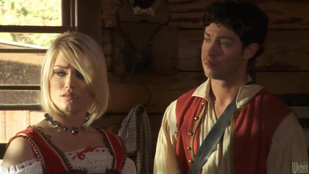Village threesome orgy with Ash Hollywood and India Summer