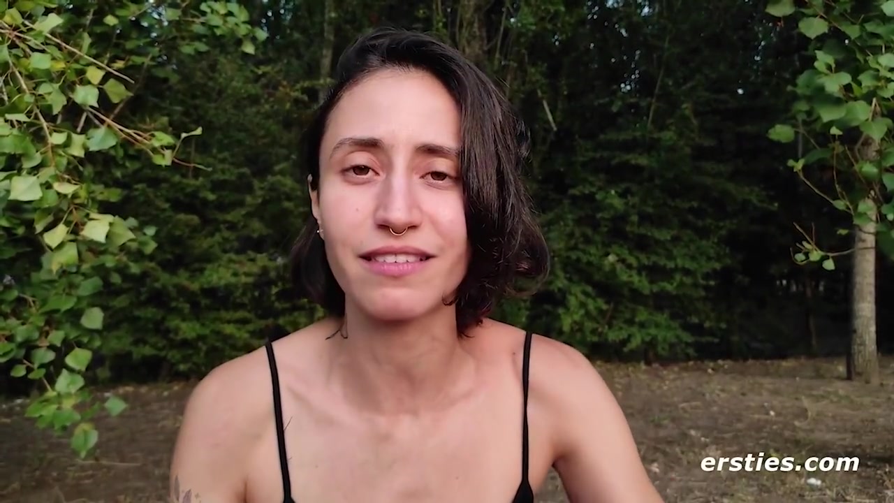 Kinky Brazilian Girl Gets Off In Nature With Odd Objects