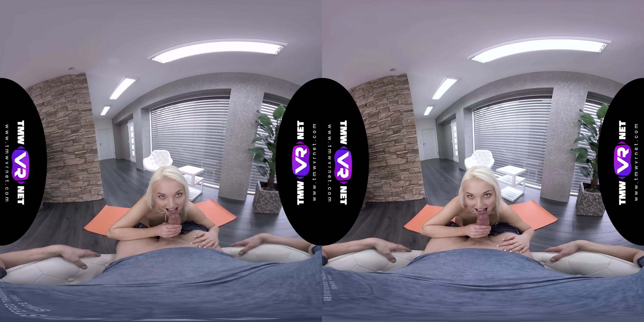 Hardcore Sex In A Yoga Class - Blonde Small Tits Teen Pov