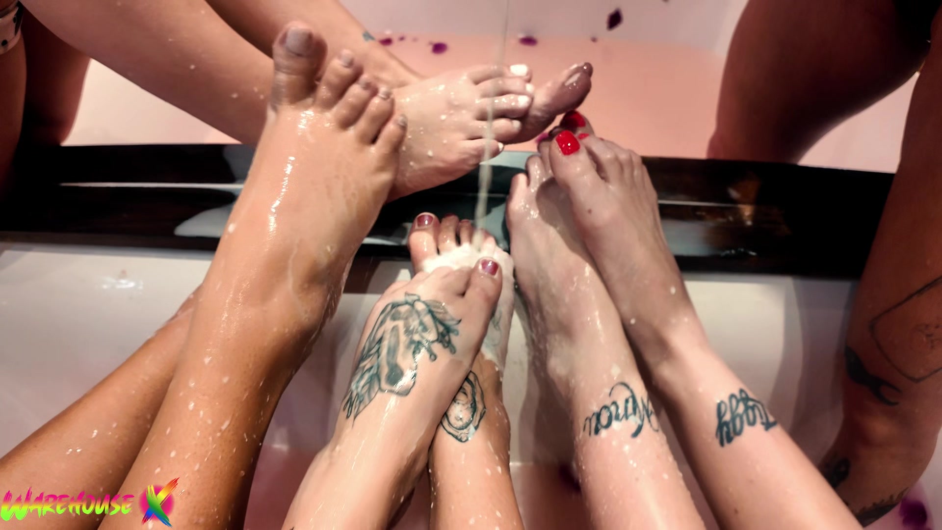 Slutty cowgirl girls night and sloppy deepthroat training