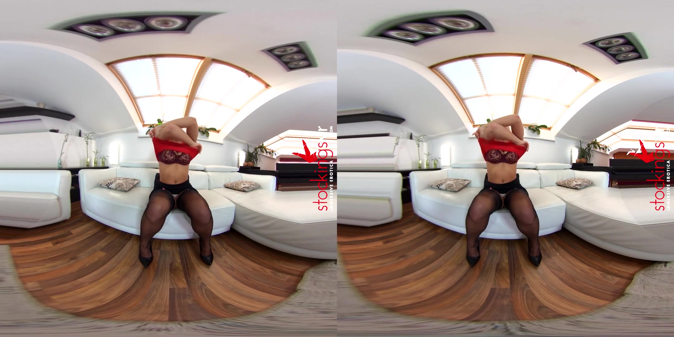 Blanche Bradburry in Lick My Ass - StockingsVR
