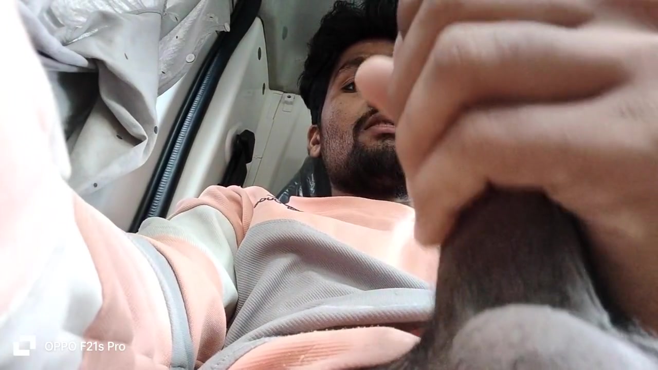 I Parked The Car On The Way And I Am Shaking My Penis With Great Pleasure