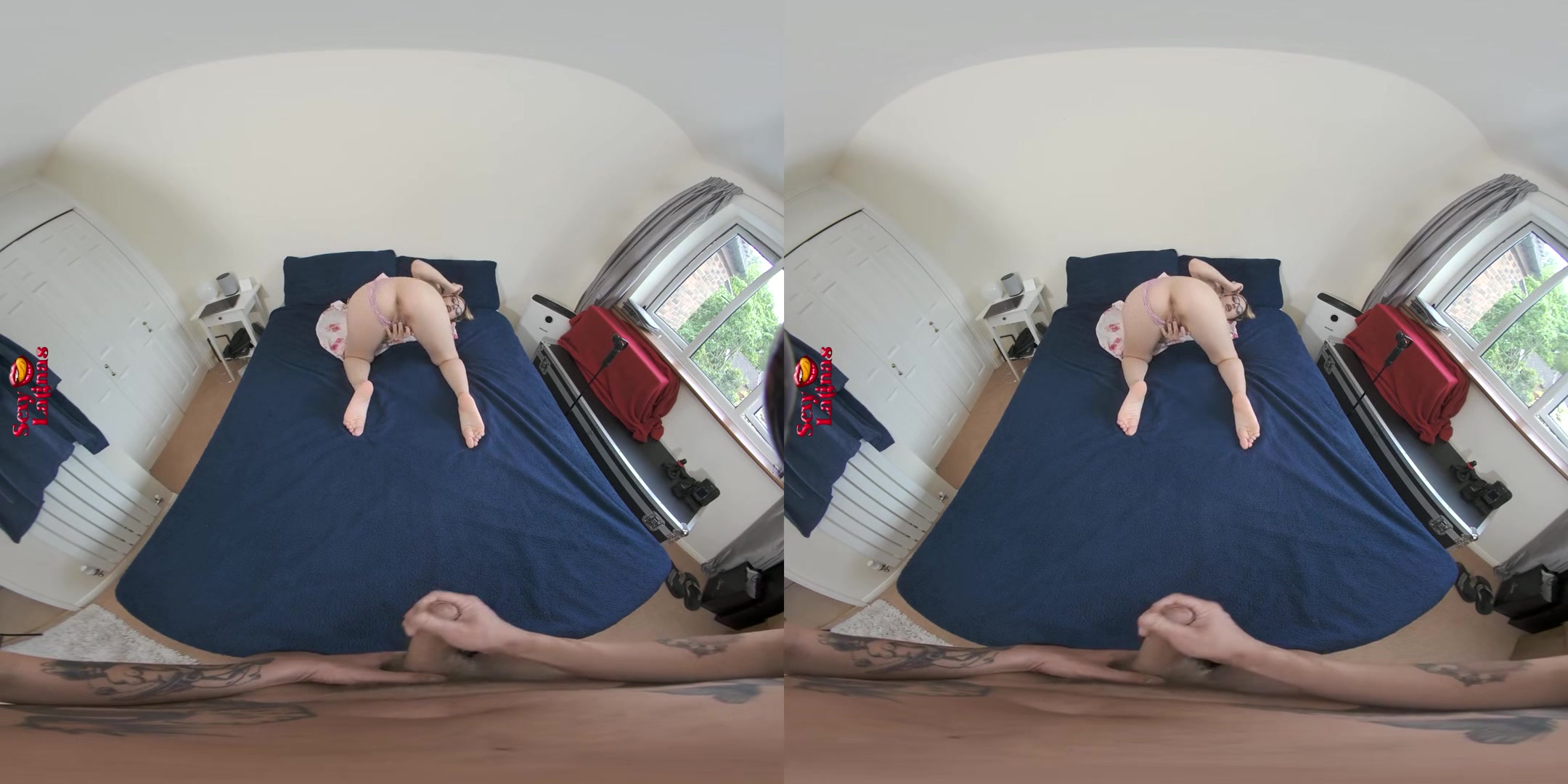 Busty Latina Geisha Face Fuck