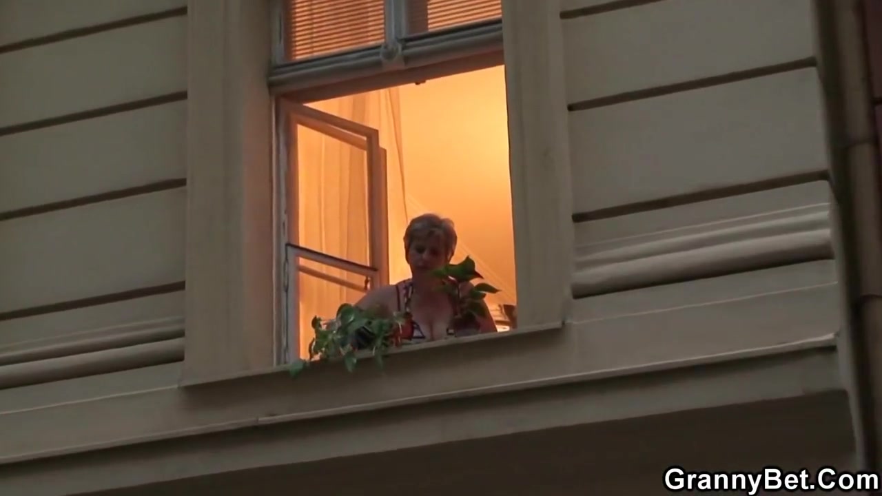 Creeper Plays With Mature Blonde In Rough Doggystyle