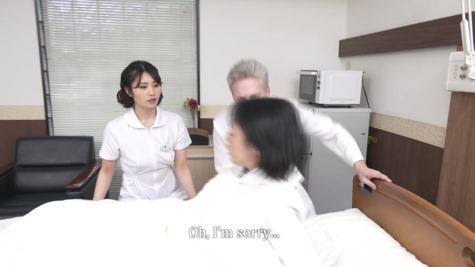 Yuzu Nurse-Interracial Creampie!