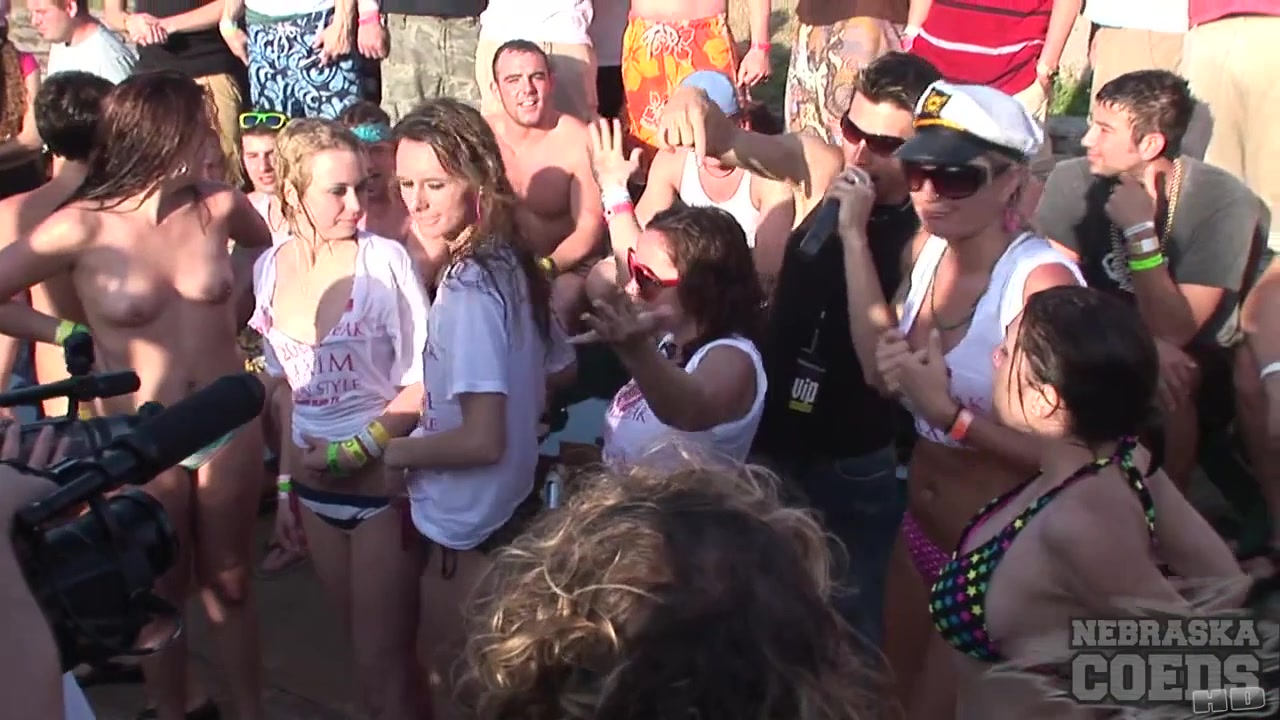 neverbeforeseen South Padre Wet T Then Cops Breaking It Up - NebraskaCoeds