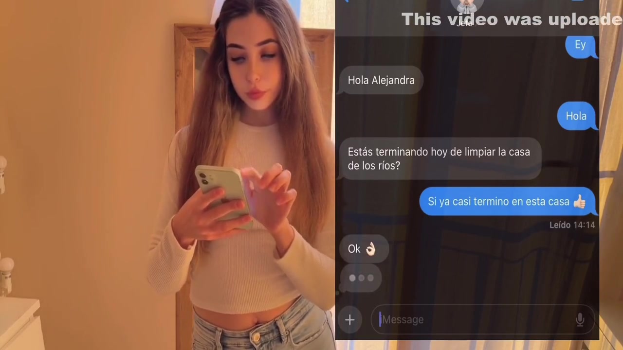 Im Going To Clean A New Clients House, I Didnt Want To Go But My Boss Needed Me, The Client Caught Me By Surprise And Fucked My Pussy Very Hard, He Came Inside Me 16 Min