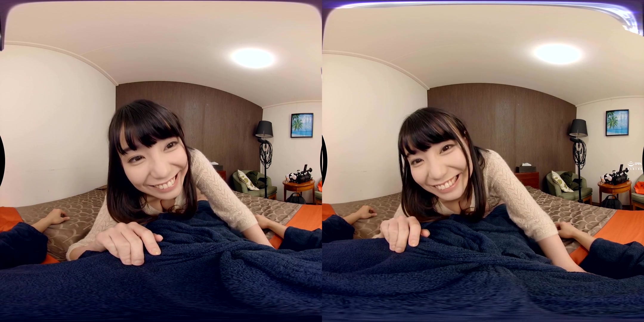 Maina Yuuri & Miyu Amano & Makoto Takeuchi in Makoto Takeuchi, Maina Yuuri, and Miyu Amano I Picked Up Two Girls for a VR Home Movie 1 - CasanovA