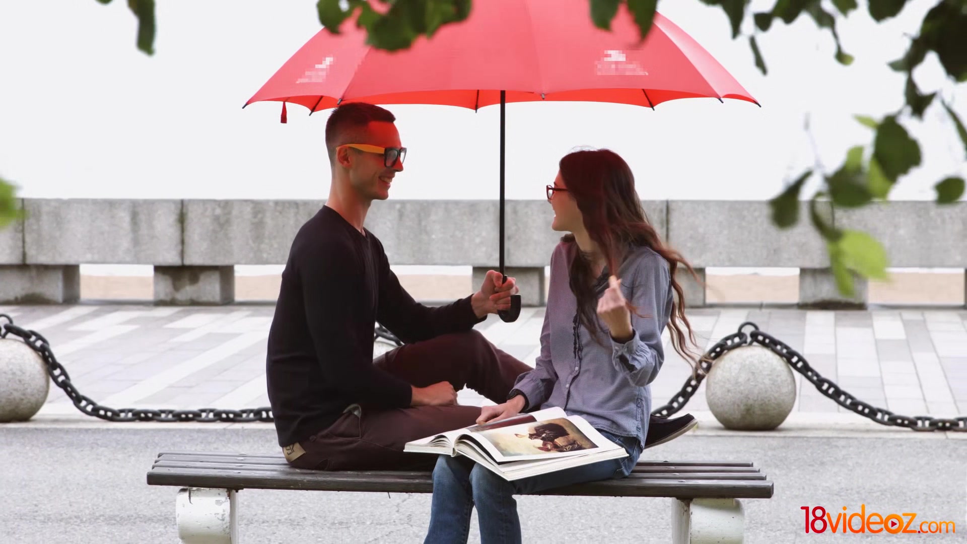 18 Videoz - Ariana Shaine - Casual teen 18+ fuck on rainy day