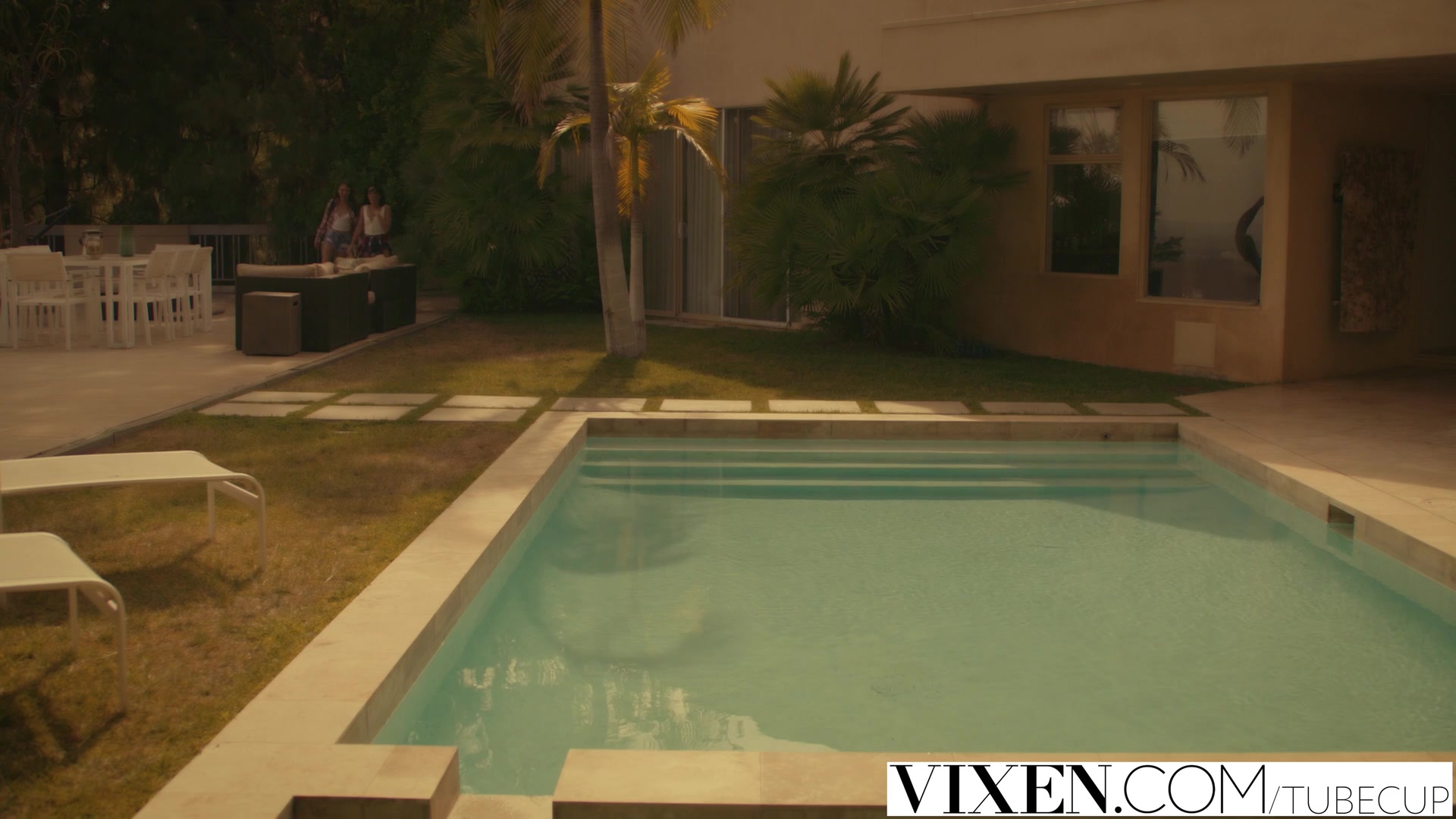VIXEN Best friends Riley & Megan Fuck Neighbour In A Daring Threesome