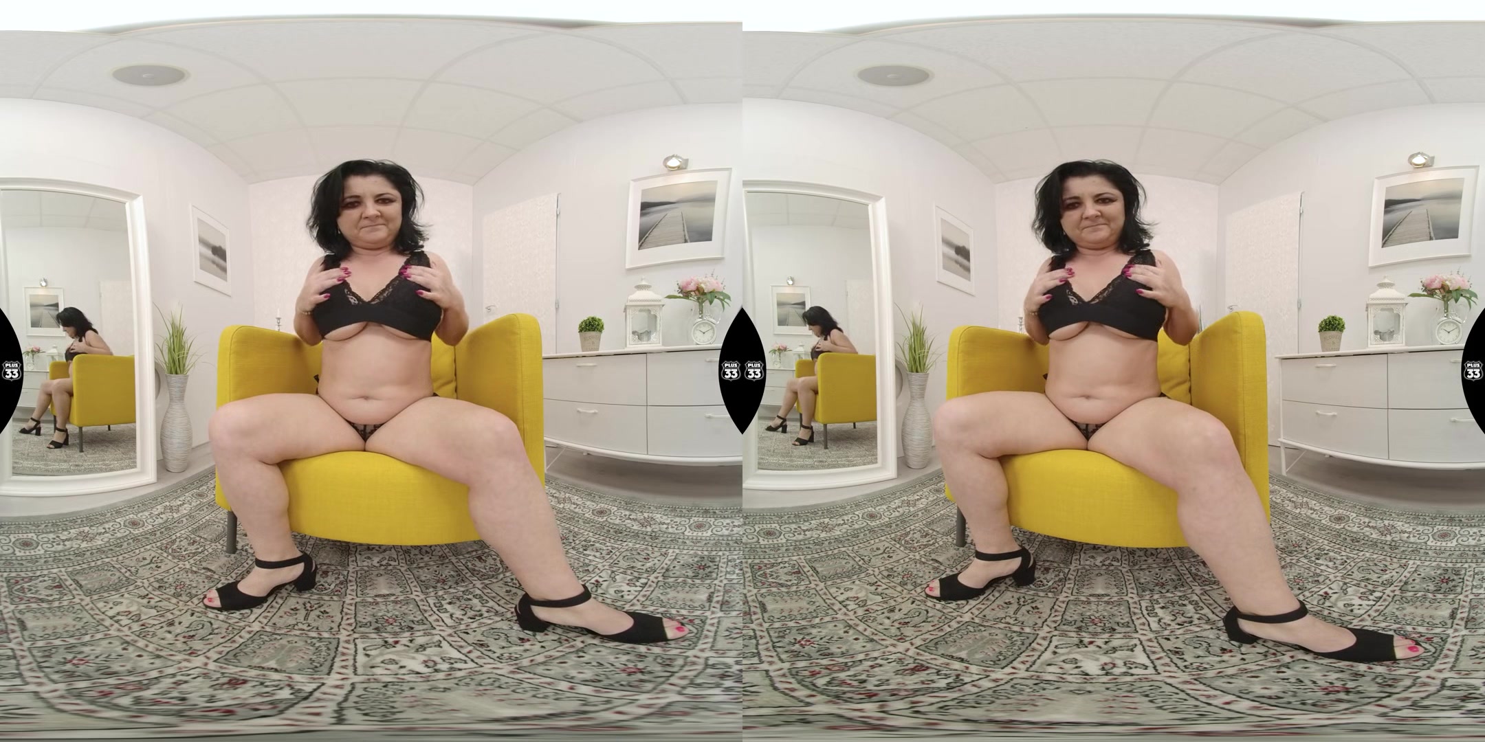 Tease from Klara Wells - Mature and Busty Amateur
