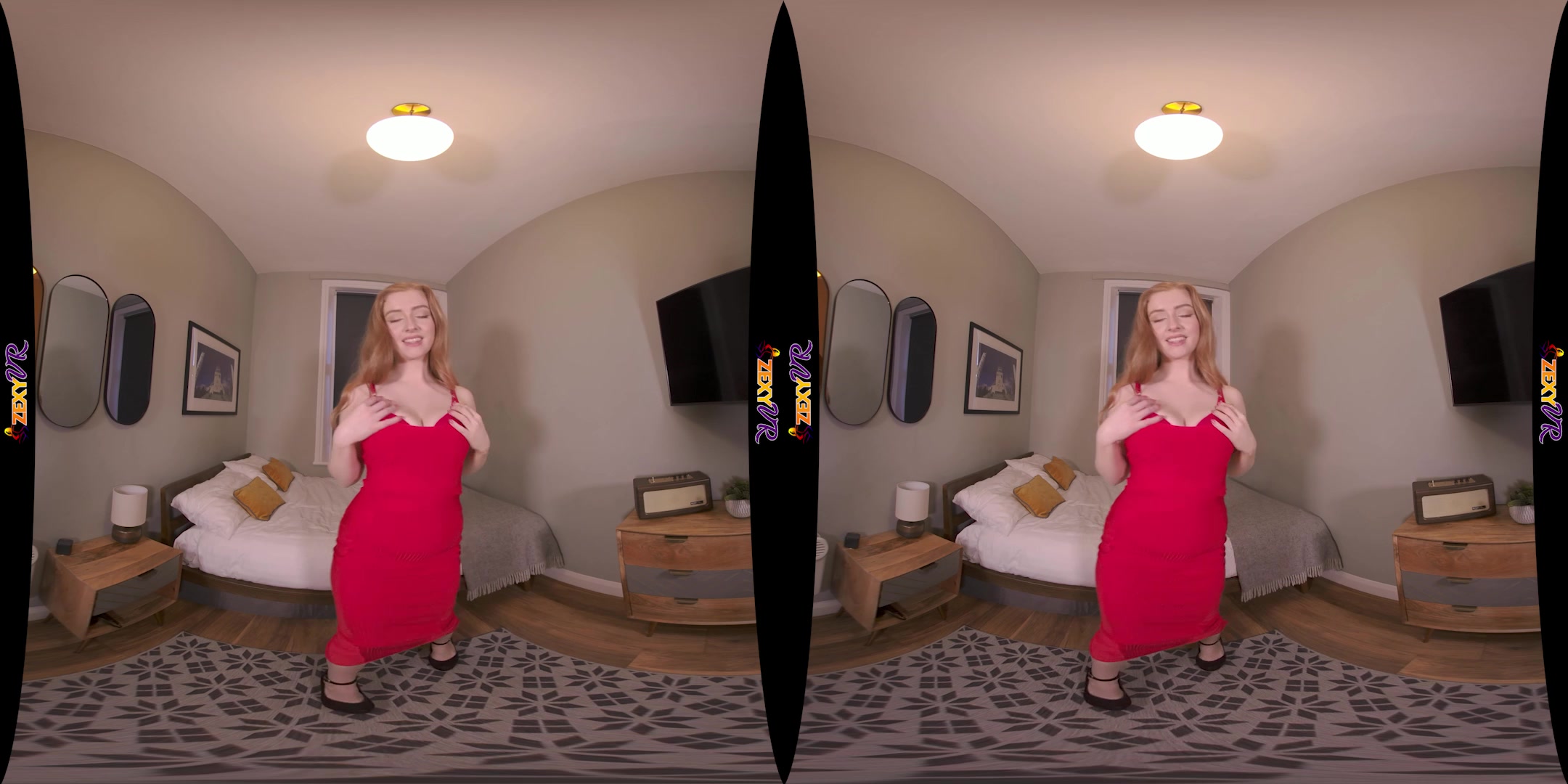 Woman In Red featuring Jen Loveheart - ZexyVR