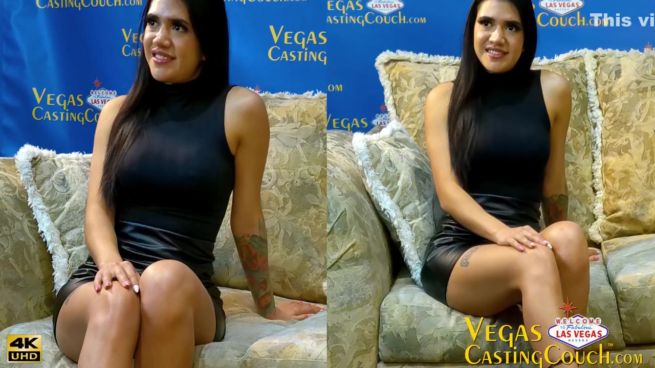 L A S And Alice Thunder - Very Cute Latina First Casting In Vegas - Pov Action - Reverse Cowgirl - More!