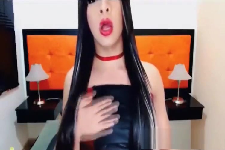 monstrous penis t-girl playgirl jerking off On web camera Watch