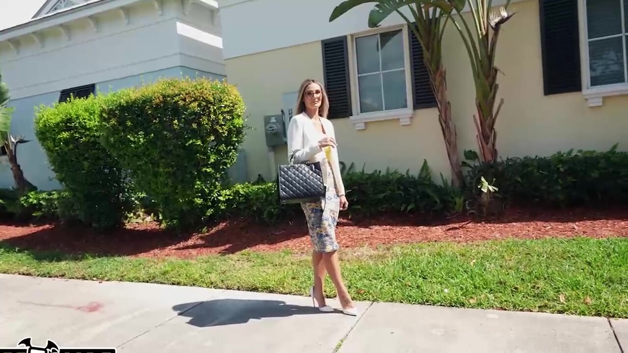 business outside, sex party inside