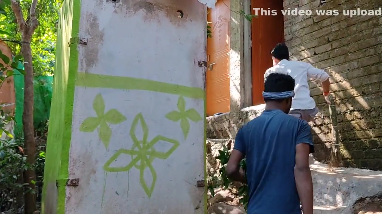 Three College Boys Enjoy Sex In The Woods Behind The House