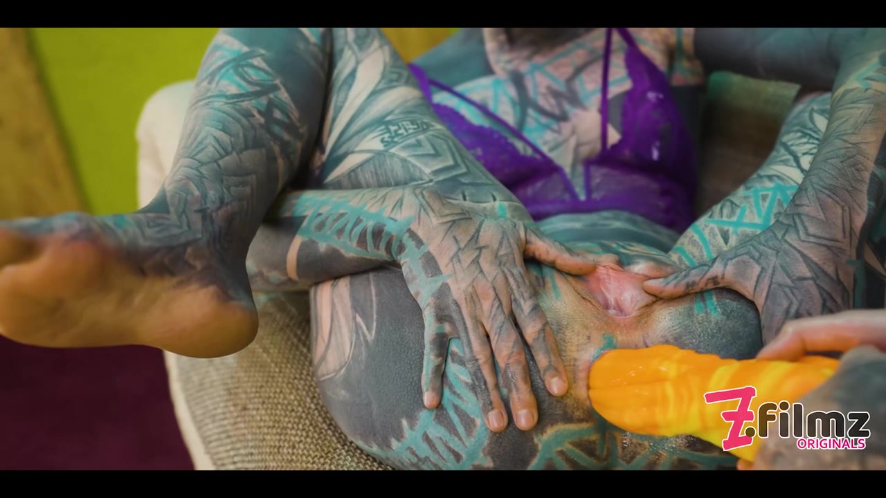 2 Heavy Tattoo Girls Get Ass Fucked By A Big Dick - ZFilmzOriginals