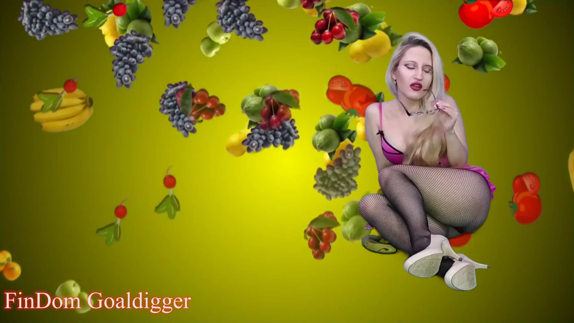 My Fishnets Make You Gay - Sex Movies Featuring Findom Goaldigger