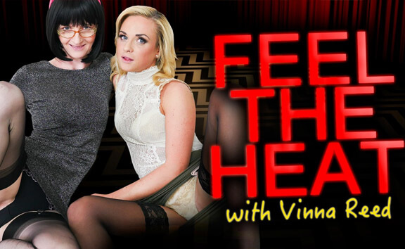 Naughty Julia & Vinna Reed in Feel The Heat Virtual Reality - FFStockings