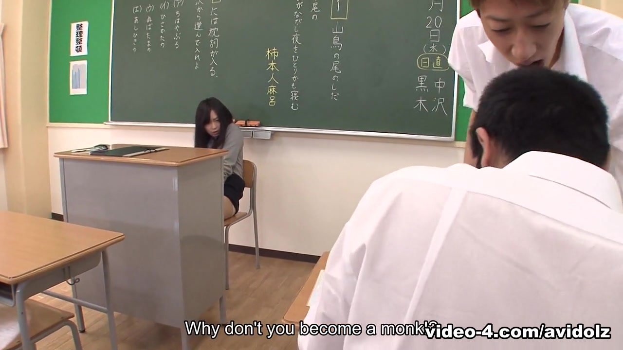 Nozomi Hazuki in Hot Nozomi Hazuki is a slutty squirting teacher - AviDolz