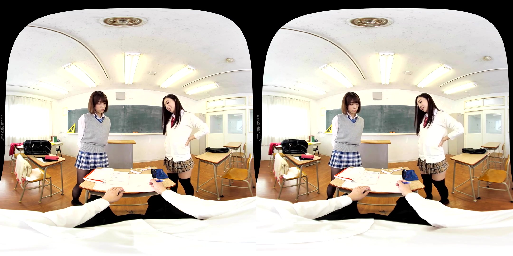VR For Masochistic Viewers who want to be by Beautiful Women 1 - Asian Uniform