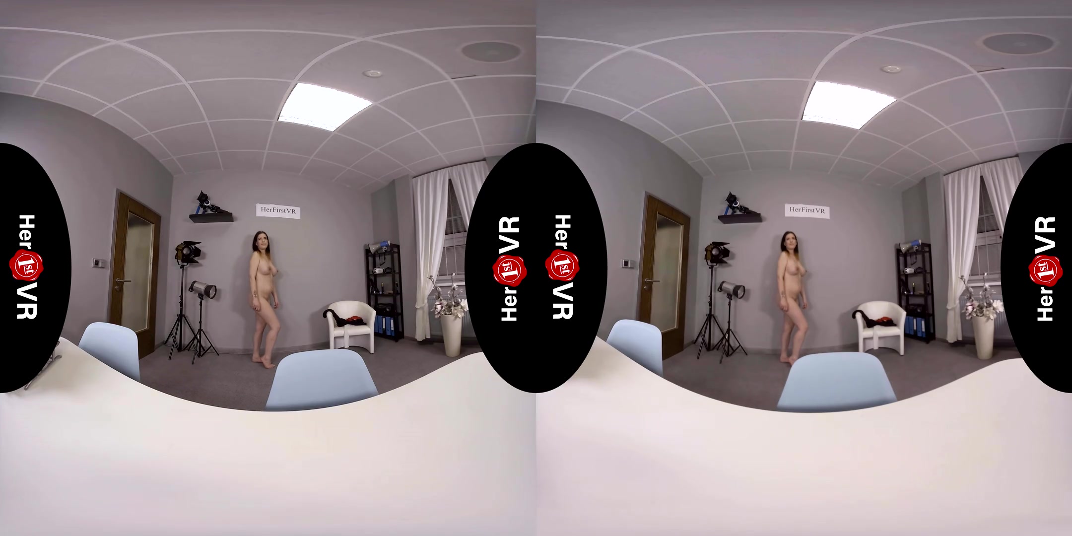 Sofia Kay - First VR Casting; REAL Amateur with Big Tits Solo