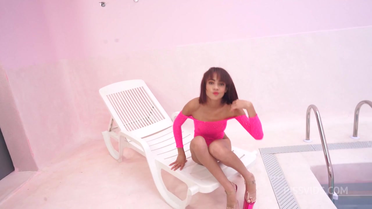 Slim 18 year Brazilian Larinha SMALL fucked by 2 big black cocks (DP, Interracial, BBC, Teen (+18), gapes, ATM, solo PEE) OB102 - PissVids
