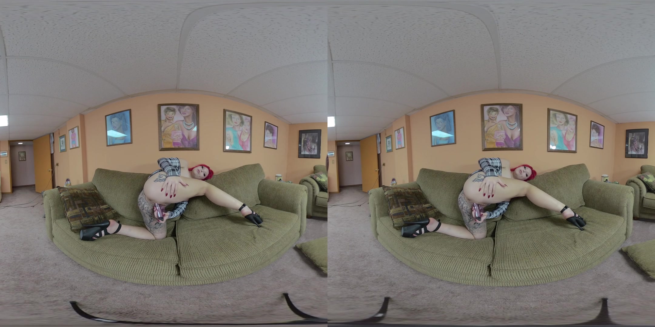 Pink Haired Coed Taylor Nicole Gets Off With Her Rabbit Vibrator - ChickPassVR