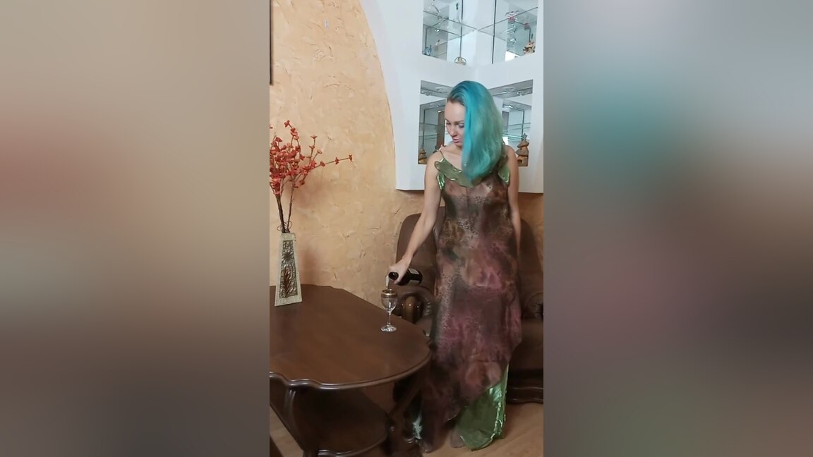 Wine Drinking Mermaid - Ladyfoxxx