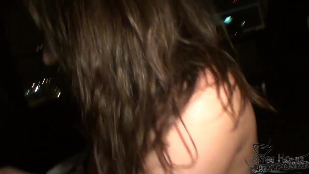 Partying Late Night with Hot Brunette then Using a Dildo and Finger Banging Her Tight Twat - AfterHoursExposed