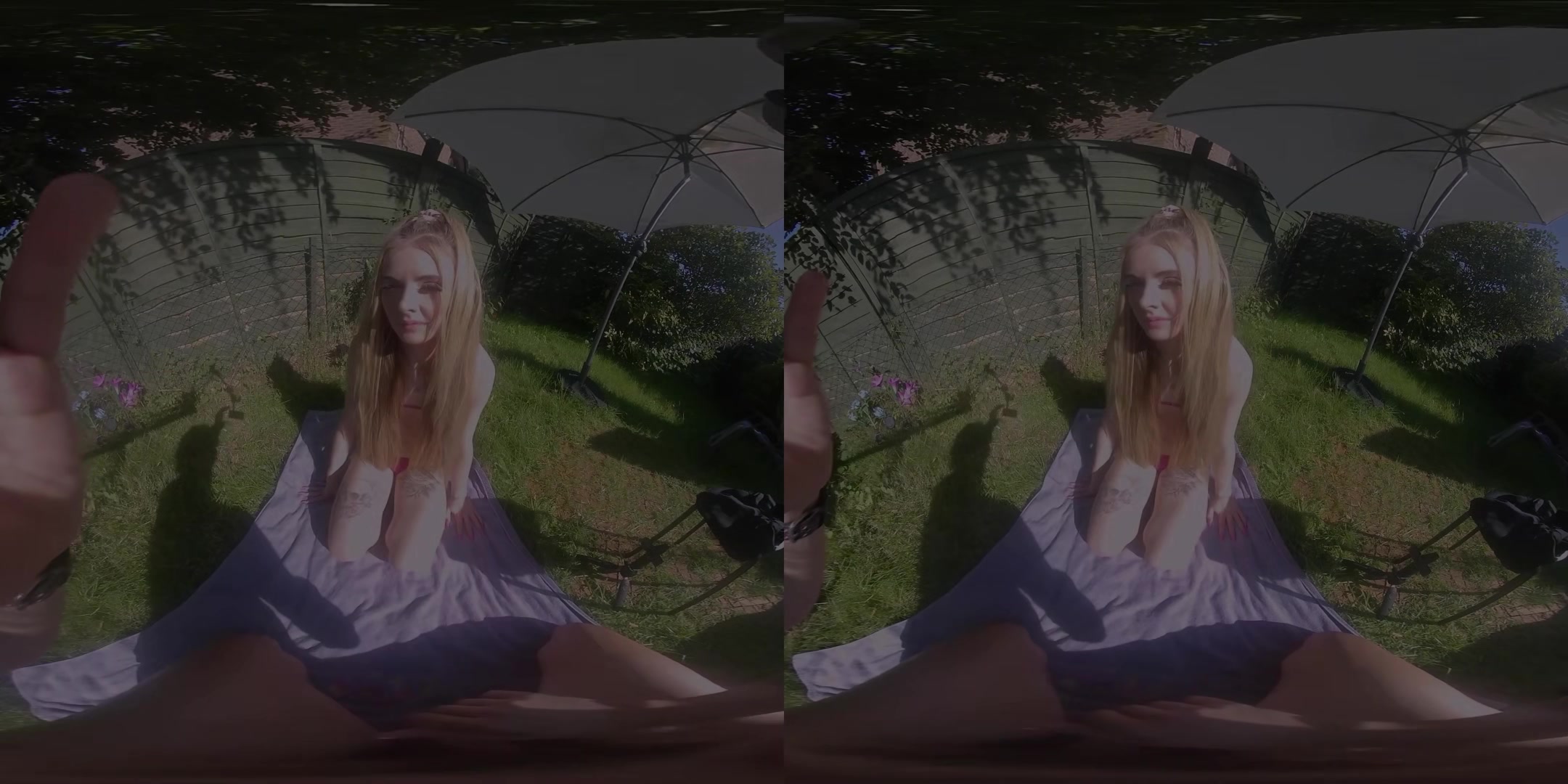 Hot Sunbathing With Stepdaddy - Babykxtten