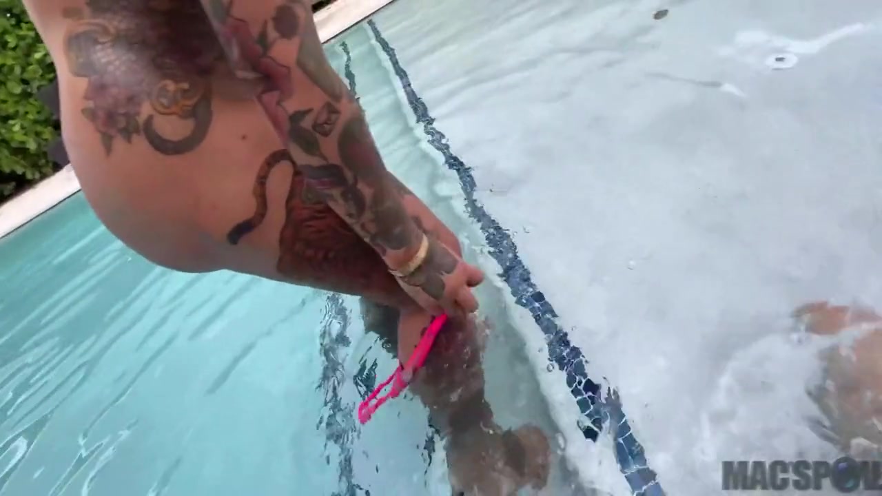 Thick Asian Neighbor Gets Fucked For Skinny Dipping In My Pool 12 Min With J Mac And Connie Perignon