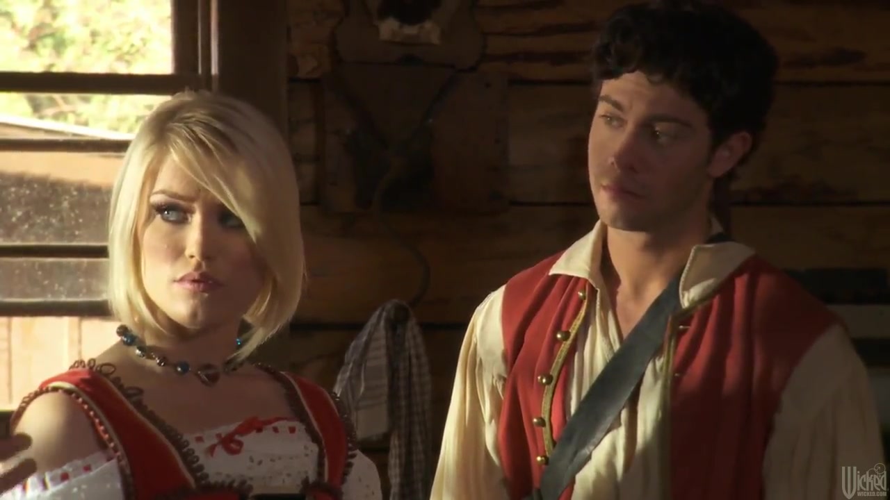 Village threesome orgy with Ash Hollywood and India Summer