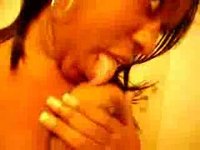 Ebony teen 18+ self shot movie