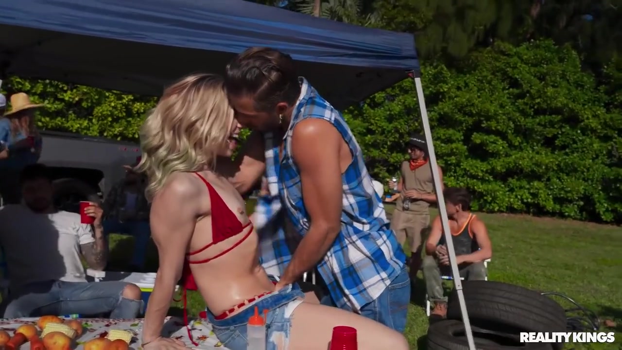 Lucas Frost In Cheerleader Kaits Fuck Fest