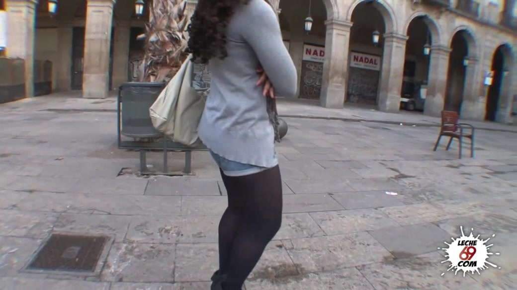 Picking Up A Horny Ebony teen 18+