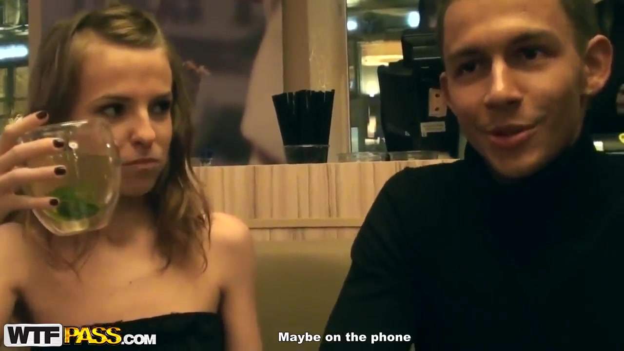 Dude seduces beauty to have sex in restaurant